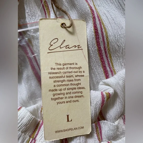 Elan International Strapless Stripe Maxi Cover-Up Dress - Picture 5 of 13